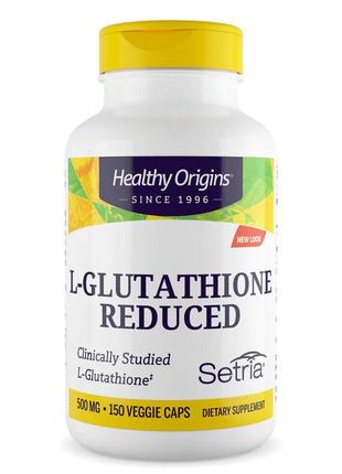 Натуральная добавка Healthy Origins L-Glutathione Reduced 500 ...