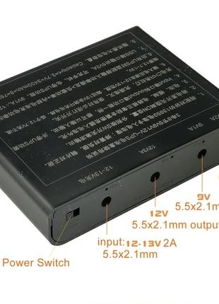 Корпус UPS 6x18650 9V/12V DC 5.5мм Бесперебойник для Wi-Fi роу...