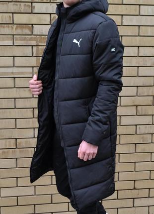 Мужская длинная курточка Puma зима