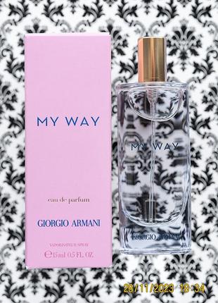 Оригинал парфюм giorgio armani аромат my way духи женские цвет...