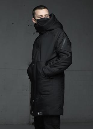 Курточка черная мужская зима
