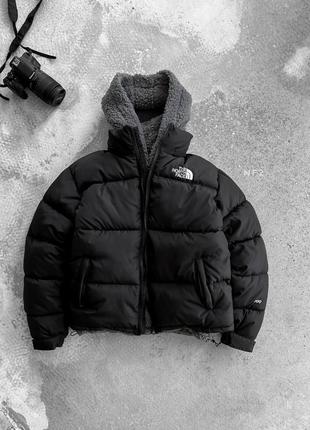 Мужской пуховик ТНФ Унисекс, Пуховик The North Face, Мужская ж...