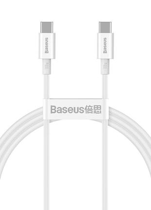 Кабель зарядный Baseus USB Type-C to Type-C USB C Superior 100...