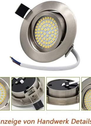 Светодиодный LED встраиваемый точечный cветильник 3,5 Вт HiBay