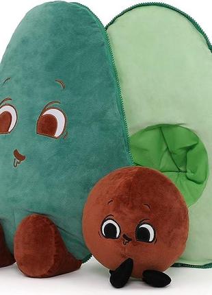 Съемная плюшевая игрушка авокадо MorisMos, мягкая подушка