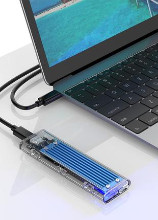 Корпус жесткого диска ORICO TCM2-C3 NVMe M.2 SSD Enclosure Typ...