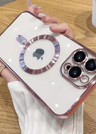Чехол MagSafe для iPhone 11 Pro pink