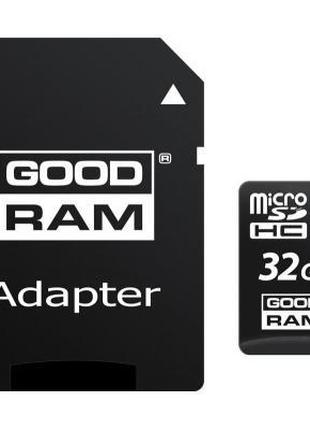Карта памяти Goodram 32GB microSDHC Class 10 (M1AA-0320R12)