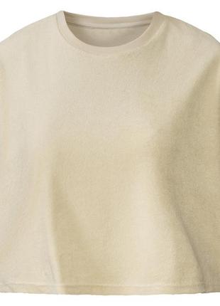 Махровая футболка из хлопка esmara нимечья, размер s,m (36/38,...