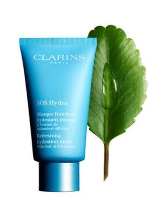 Освежающая увлажняющая маска clarins
sos hydra refreshing hydr...