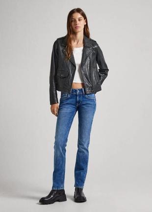 Супер якісні джинси pepe jeans модель straight regular fit сер...