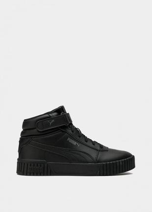 Жіночі черевики PUMA Carina 2.0 Mid Чорний 38,5 (SPU38585101 3...