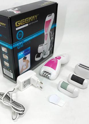 Універсальна пемза для ніг Gemei GM-7006 4в1, Чистка для п'ят,...