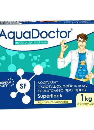 Засіб AquaDoctor для чистки басейнів таблетки у катриджі