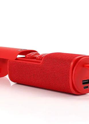 Колонка з навушниками Bluetooth TG807 9490 (червона)