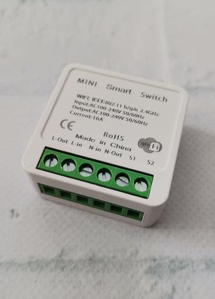 Беспроводной WiFi выключатель mini Swith Smart 16A