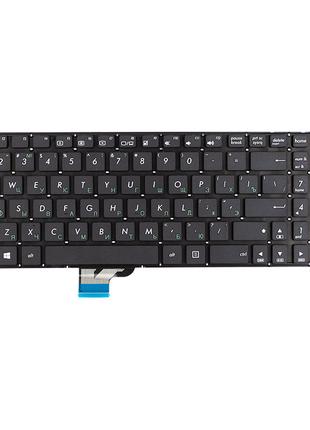Клавіатура для ноутбука ASUS Zenbook UX510 чорна, без фрейму