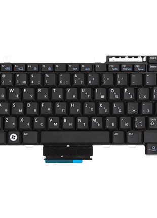Клавіатура для ноутбука DELL Latitude E5400 чорна, чорний фрейм