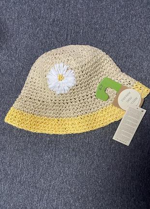 Плетений капелюх, панама, капелюх від сонця