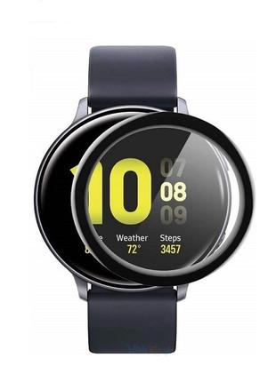 Защитная пленка с рамкой для смарт часов Samsung Galaxy Watch ...