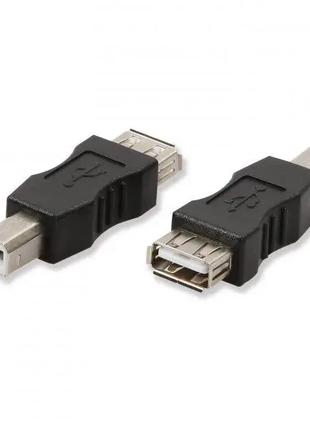 Переходник USB AF(мама) - USB В(принтер) для Принтера Сканера ...