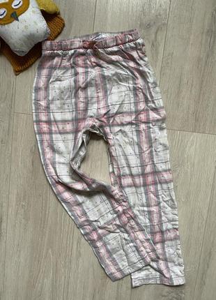 Пижама пижамные штаны next 8 лет фланель