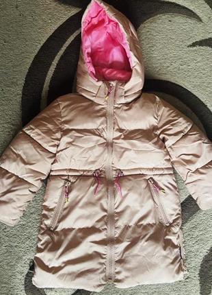 Термо куртка для девочки 5-6 лет