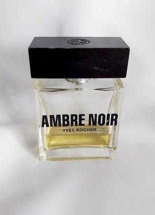 Ambre noir yves rocher туалетная вода