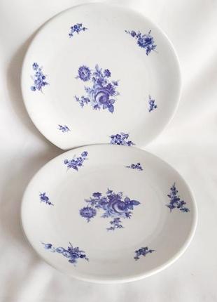 Тарелка фарфоровая la porcelain de baudour