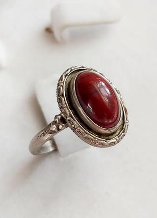 Кольцо винтажное натуральный камень кольца женская