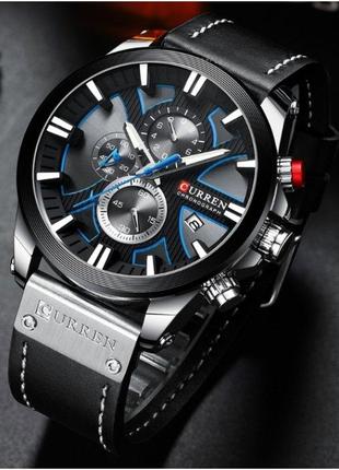 Стильный наручные мужские кварцевые часы Curren Kasper
