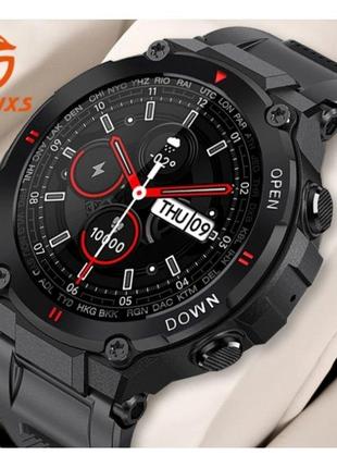 Стильные мужские смарт часы Smart Extreme Ultra Black