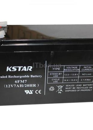 Акумуляторна батарея KSTAR 12V 7AH (6-FM-7) AGM