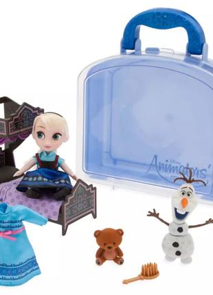 Disney Animators Collection мини кукла Эльза с аксессуарами Elsa