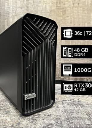 Ігровий ПК Asus на 2XCPU 36 ядер, rxt3060 12GB 55 000 грн.