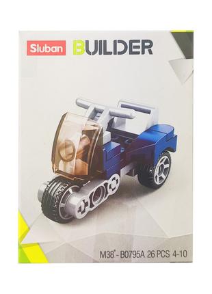 Дитячий конструктор Транспорт SLUBAN M38-B0795, транспорт, фіг...