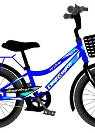 Велосипед детский двухколесный 14'' Like2bike Archer 211411 си...