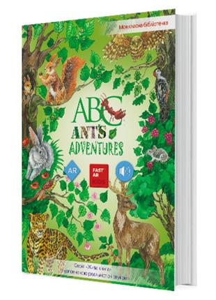 3D Книжка Английский Живая азбука "ABC book" с дополненной реа...