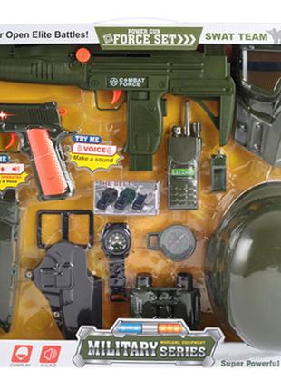 Игрушечный Военный набор, CH850A-3, на батарейках. свет, звук,...