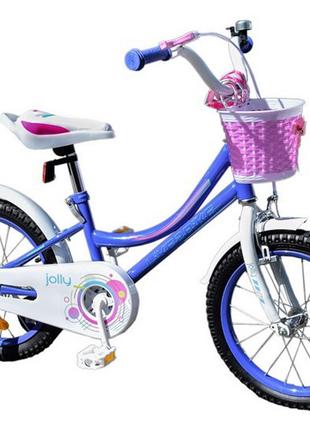 Велосипед детский 2-х колесный 18'' 211813 Like2bike Jolly, си...