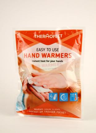 Химические грелки для рук Thermofect hand warmers 4 шт Нидерланды