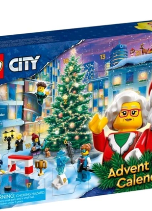 Lego City advent calendar Різдвяний адвент календар лего сіті
