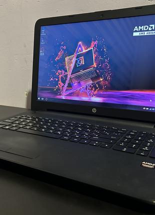 HP 15.6" / 4 core / 8 gb ram / ssd / Radeon