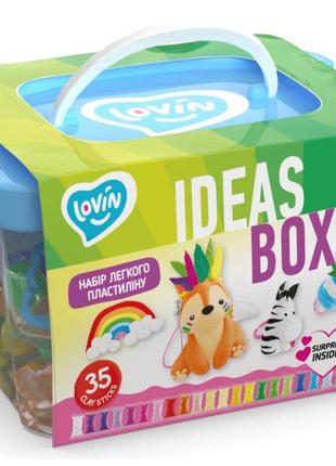 Набор легкого прыгающего пластилина TM Lovin Ideas box