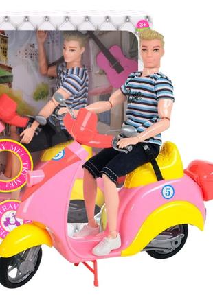 Кукла "Sariel" с мальчиком на скутере, озвученная, в коробке 5...