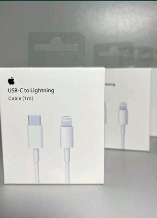 Кабель Apple оригінальний iPhone USB-C to Lighting/ Шнур для заря