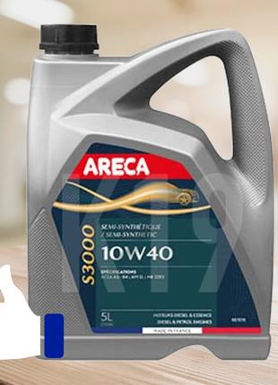 Areca моторное масло полусинтетическое S3000 10W-40 4л