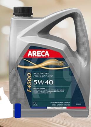 Areca полностью синтетическое моторное масло F4500 5W-40 4л