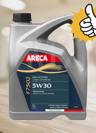 Моторное масло Аreca F7502 5W-30 C2/C3 5л
