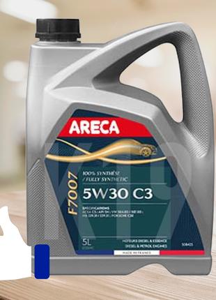 Areca малозольное синтетическое моторное масло F7007 5W-30 5л